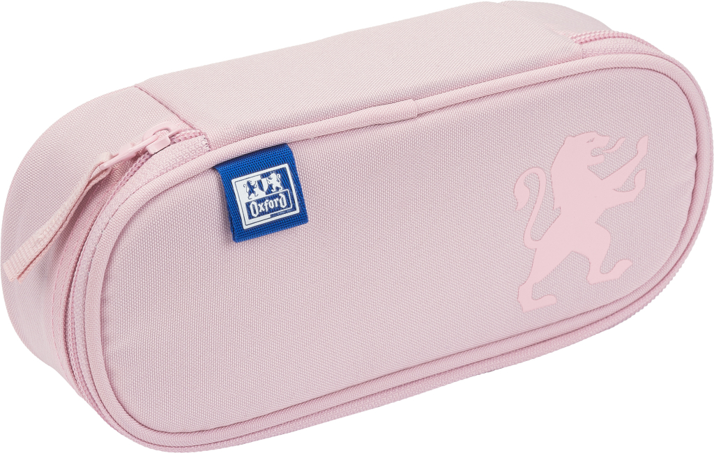 Pouzdro Etue Oxford School - růžové