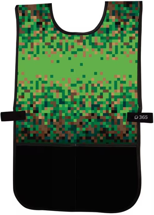 Zástěrka na výtvarnou výchovu pončo Pixel
