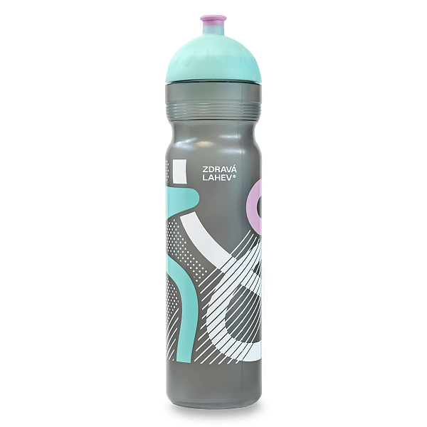Zdravá lahev 1 l - SPORT ELEMENT - tyrkysová