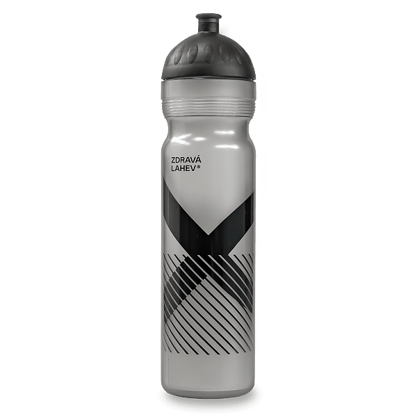 Zdravá lahev 1 l - SPORT XO - černá